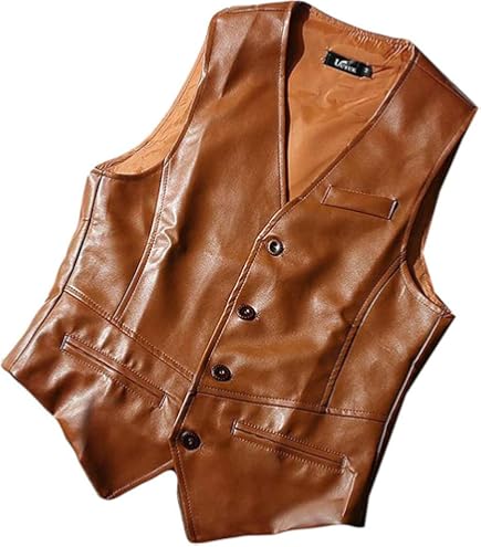 ジレラムレザー レザージレ メンズ レザーベスト ベスト ジレ ドレス